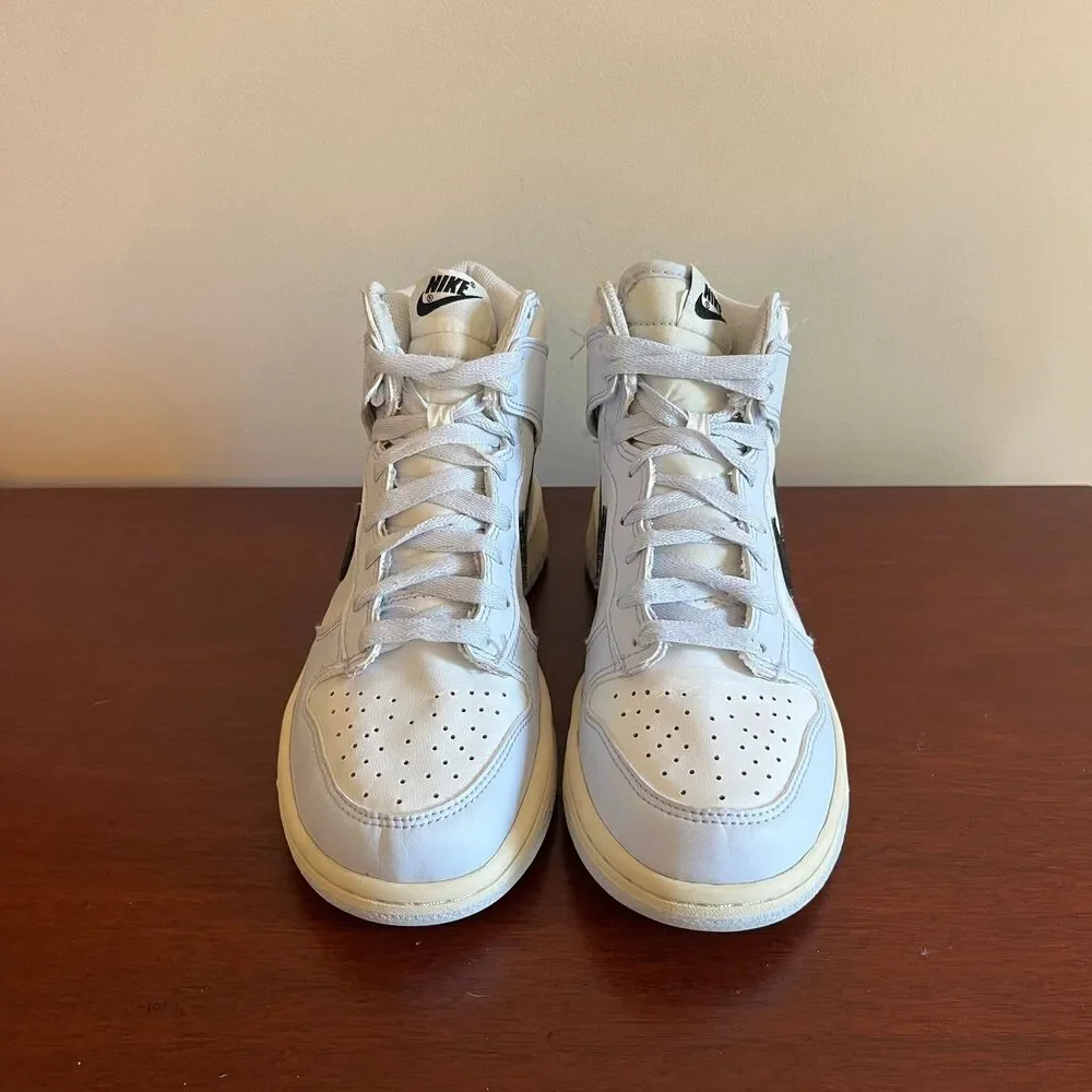 Nike Dunk High Aluminum Light Blue Cream White Shoes Women’s 7 5.5Y DB2179-110